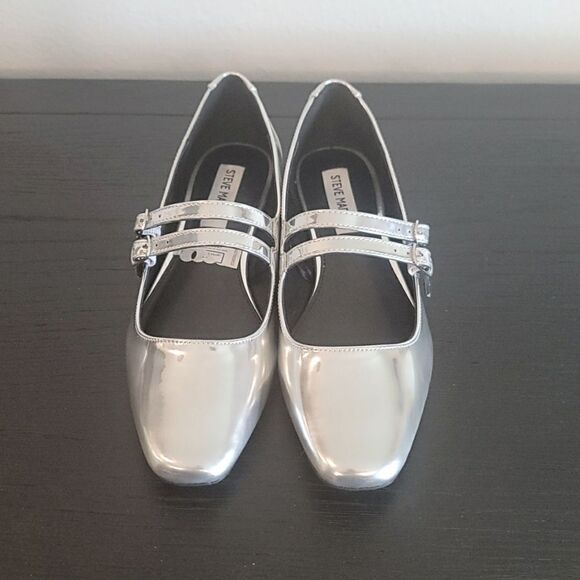 BRAND NEW STEVE MADDEN BENSONN MARY JANE STYLE WOMEN'S FLAT SHOES - Picture 3 of 14